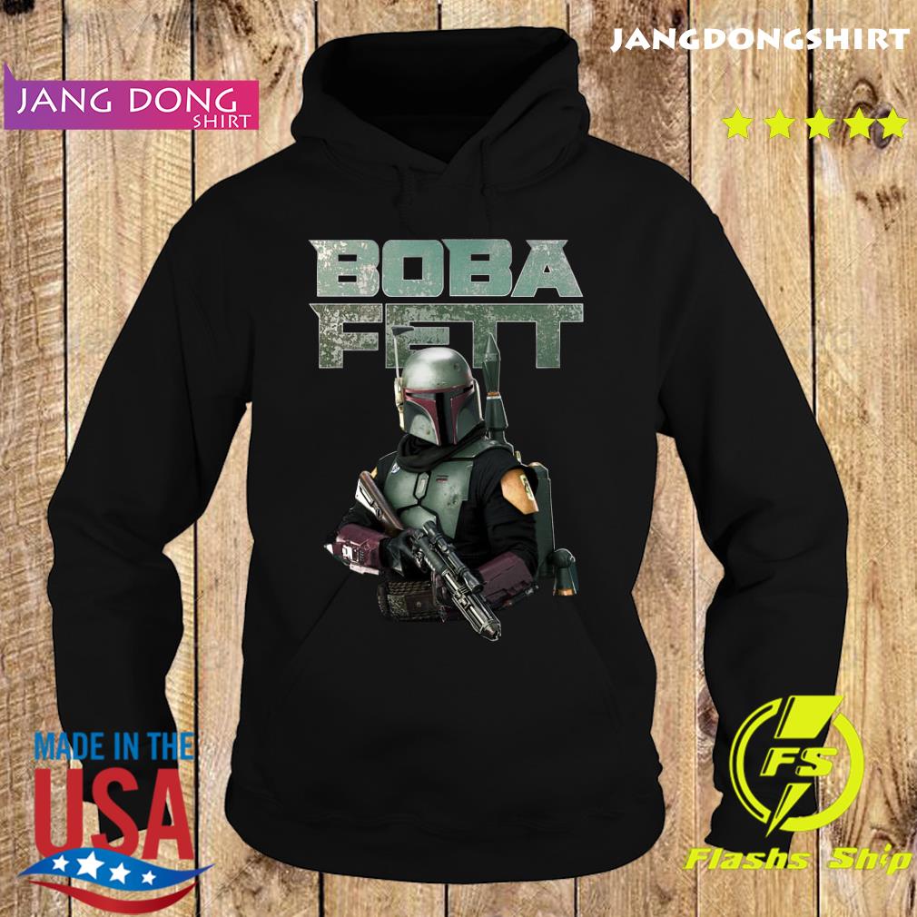 Official Star Wars The Mandalorian Boba Fett Shirt Hoodie