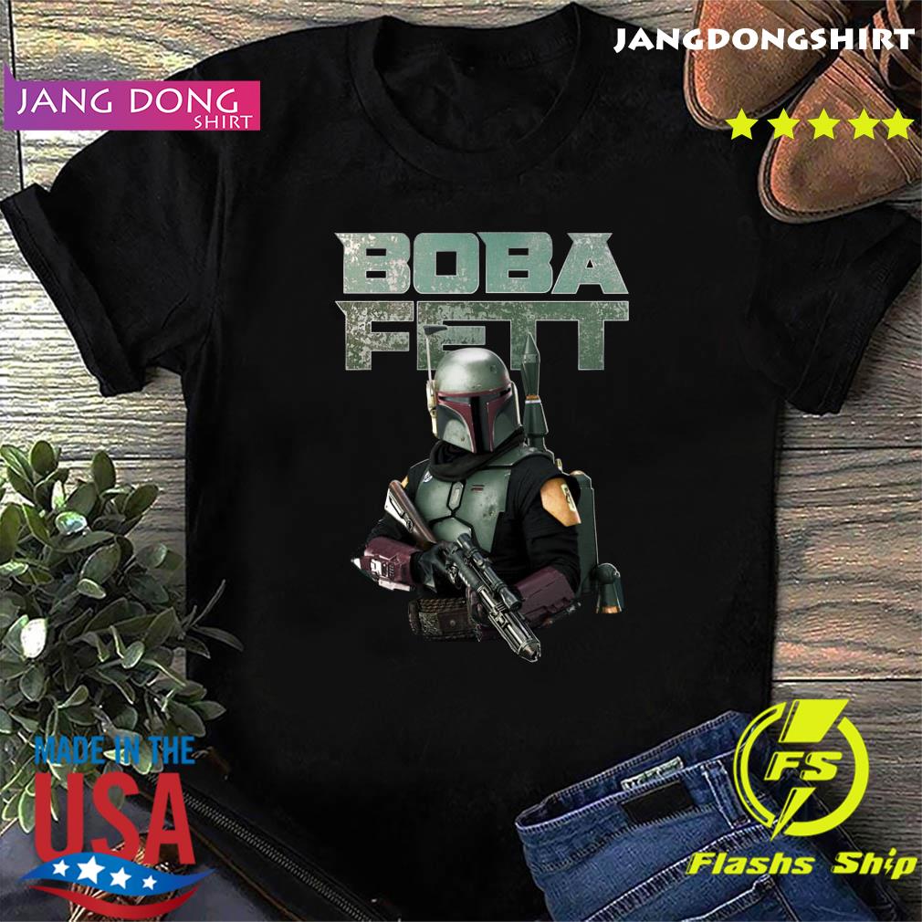 Official Star Wars The Mandalorian Boba Fett Shirt