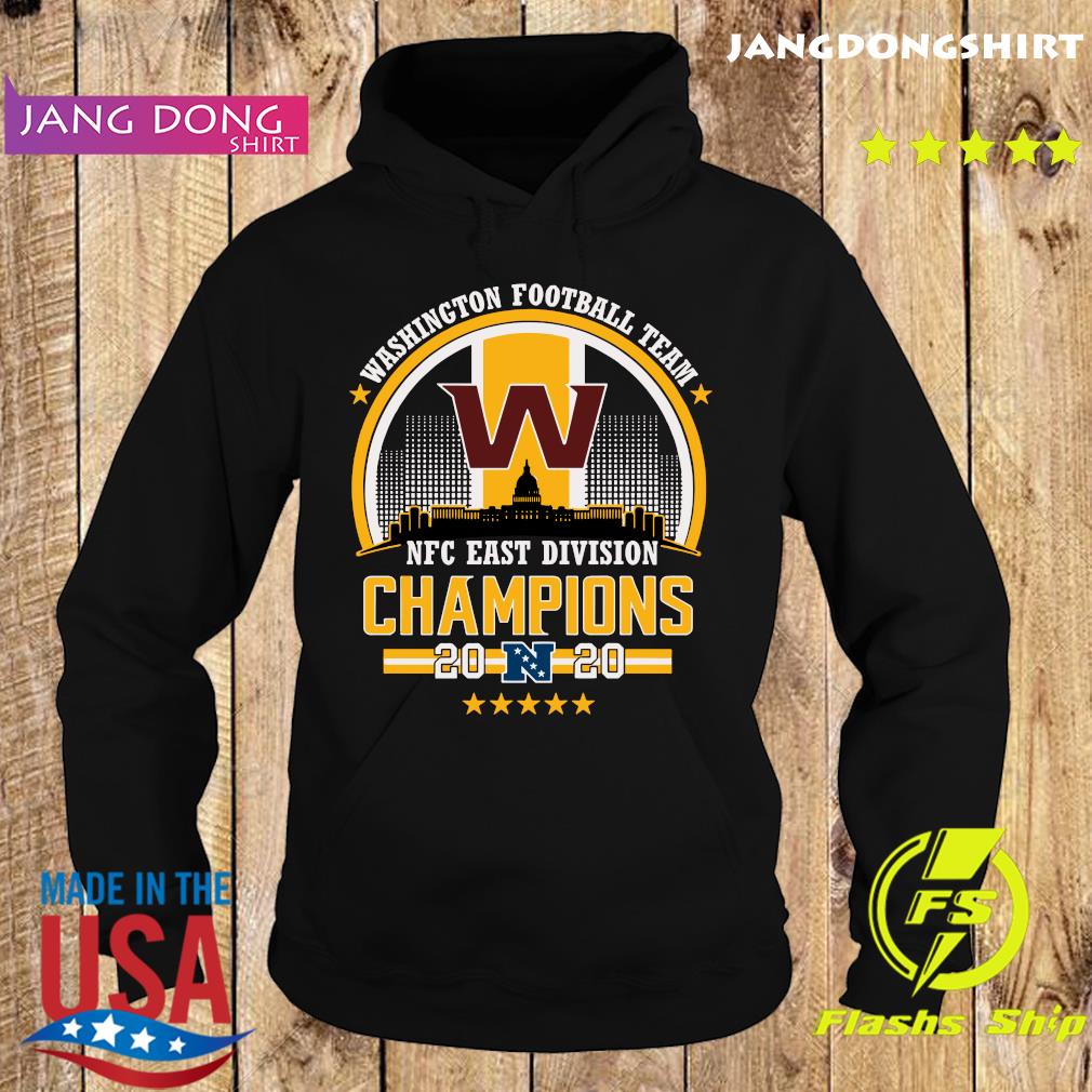 Official The Washington Football Team Nfc East Division Champions 2020 Shirt Hoodie