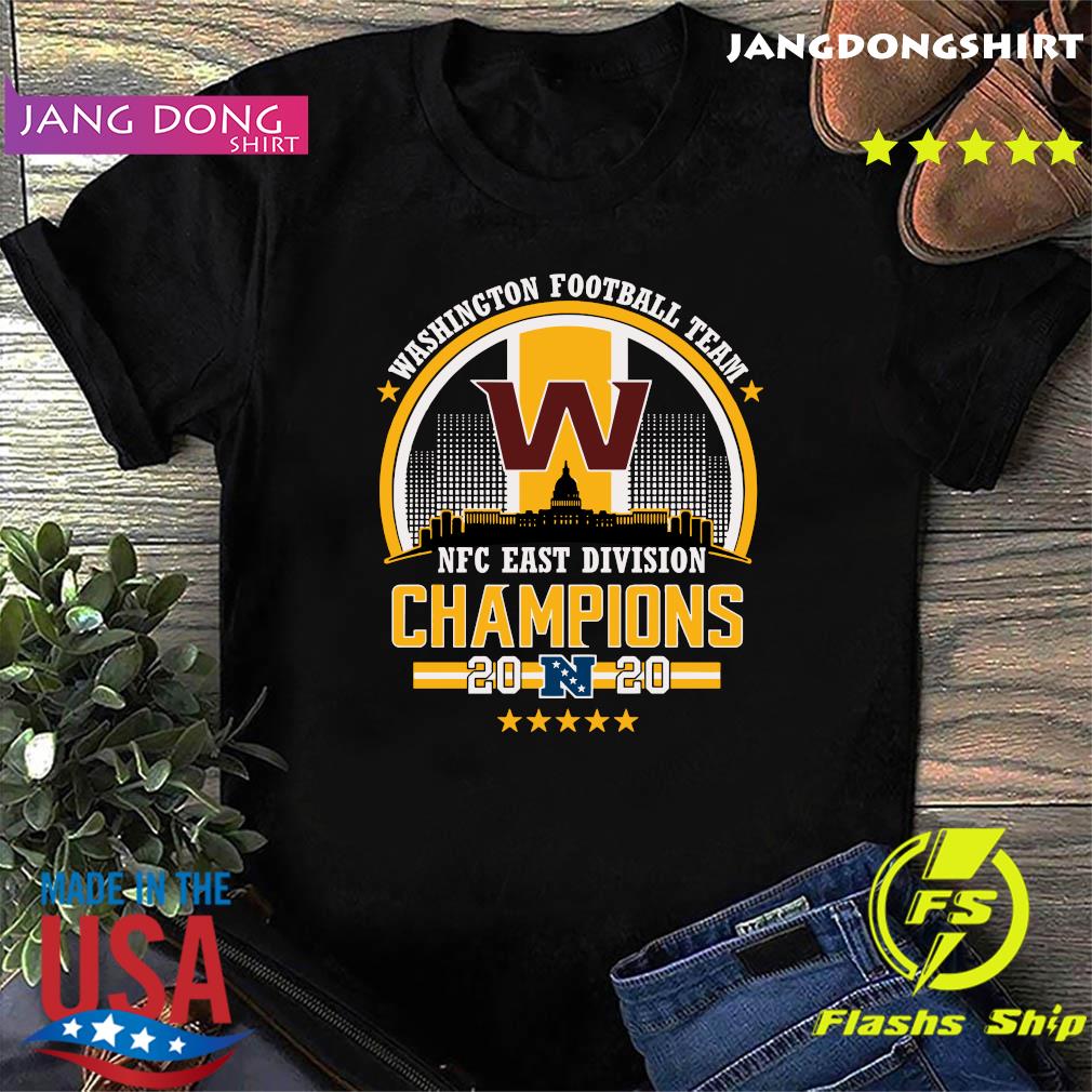 Official The Washington Football Team Nfc East Division Champions 2020 Shirt